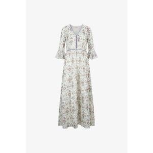 NEW EMPORIO SIRENUSE women's bella cotton maxi dress in cotton white